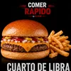 COMER RAPIDO_ CUARTO DE LIBRA +PAPAS FRITAS