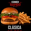 COMER RAPIDO _ CLASICA +PAPAS FRITAS 