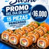 PROMO 15 PIEZAS PANIZADA SUGERIDAS SUSHIMAN