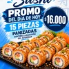 PROMO 15 PIEZAS PANIZADA SUGERIDAS SUSHIMAN