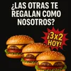 COMBO BURGUER x 3( 3 BURGUER+ FRITAS+1 COCA 1,5)